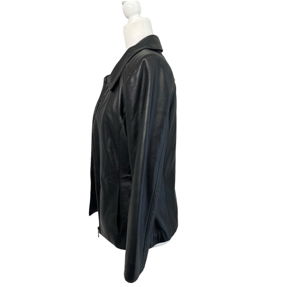 Robert Phillipe New York Black Leather Jackets - Size Small - Picture 2 of 14